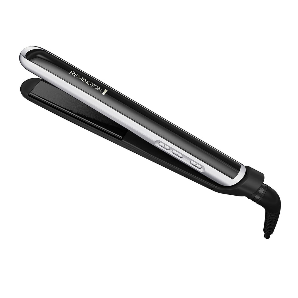 Remington Pearl Pro Ceramic Flat Iron - 1-Inch Hair Straightener with Floating Plates