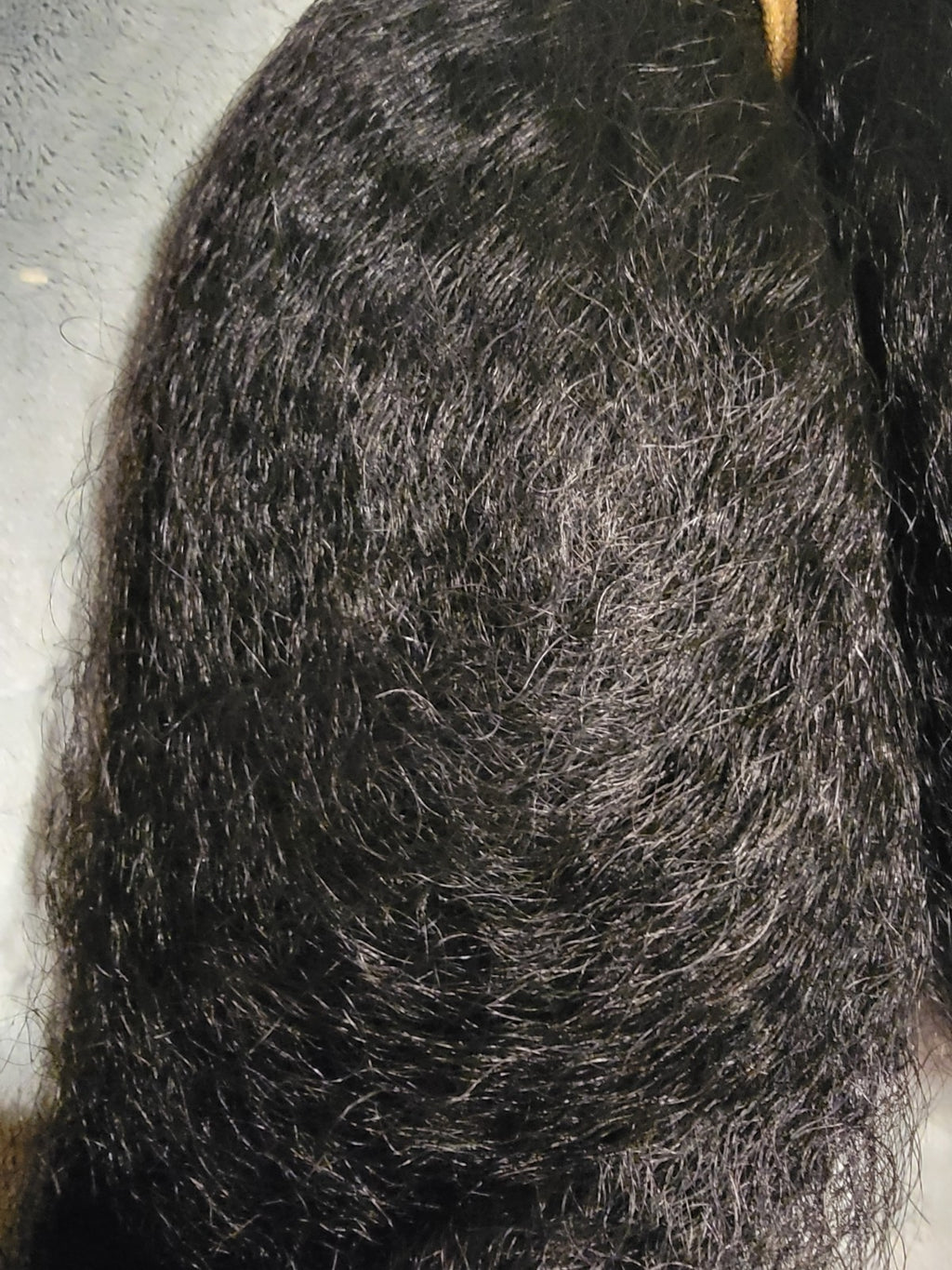 Pre-Stretched Afro Kinky Yaki Human Hair Extensions 12 Inch 150g
