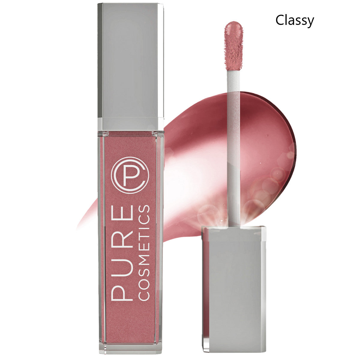 Light Up Lip Gloss with LED Applicator - Hydrating Shine & Mirror