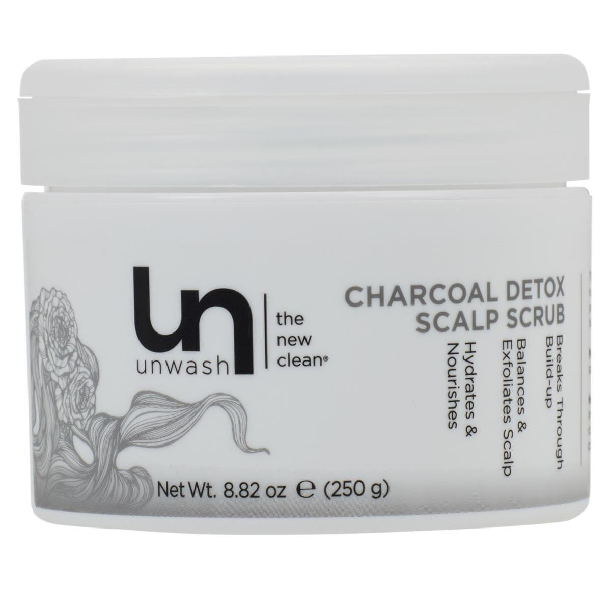 Charcoal Detox Scalp Scrub for Dandruff & Dry Scalp Relief - Hydrating & Exfoliating