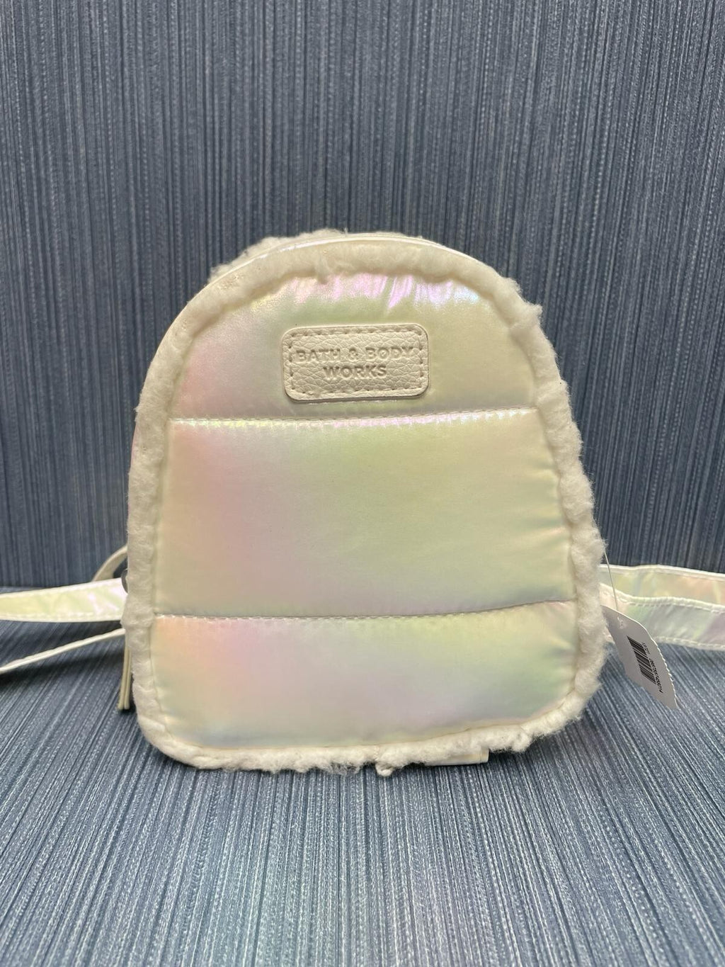 Set of 4 Cosmetic Bags - Bath & Body Works Puffer Backpack Style (6x5x4 inches)
