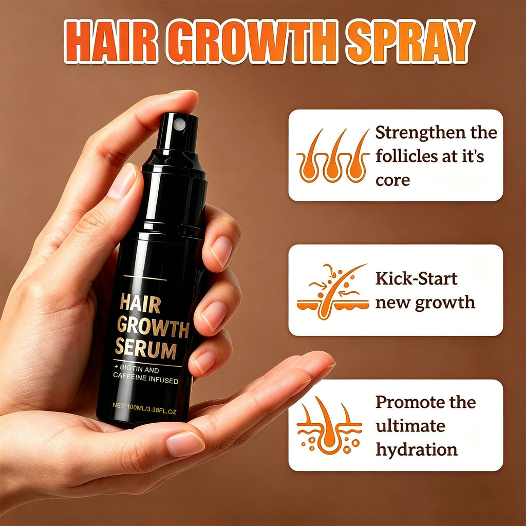 Hair Growth Serum Spray for Thinning Hair - 100ML, 5 Pack
