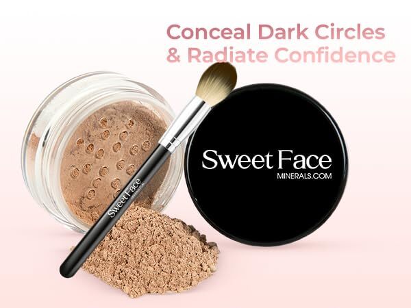 Concealer with Brush - Full Coverage SPF 20 Cast Light to Dark Shades