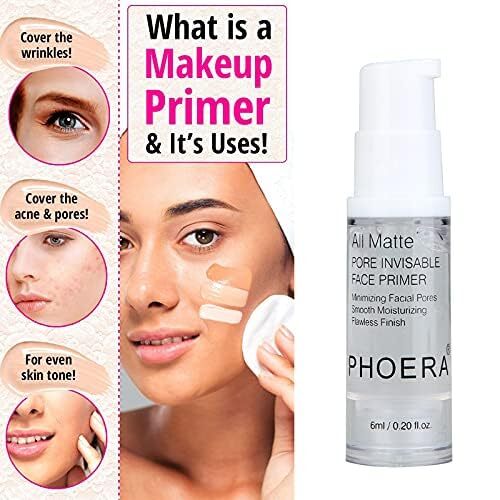 No Filter Poreless Face Primer - 2 Pack Anti-Aging & Smoothing Makeup Base