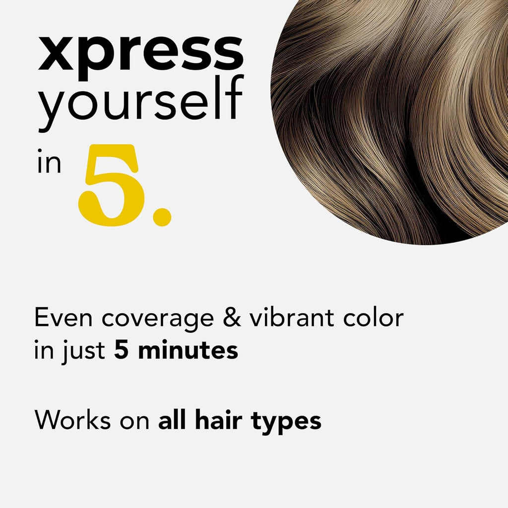 Dark Blonde Permanent Hair Color Shampoo - 5 Minute Gray Coverage, Ammonia Free
