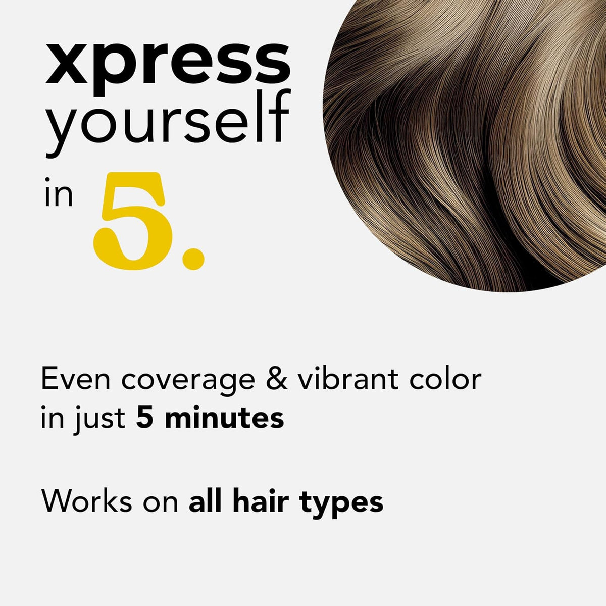 Dark Blonde Permanent Hair Color Shampoo - 5 Minute Gray Coverage, Ammonia Free