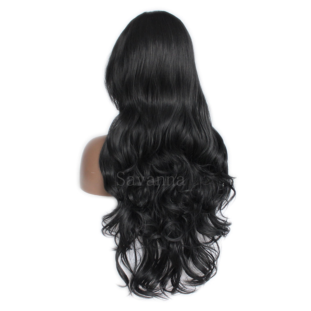 Synthetic Lace Front Wigs for Women Brazilian Body Wave Hair with Baby Hair