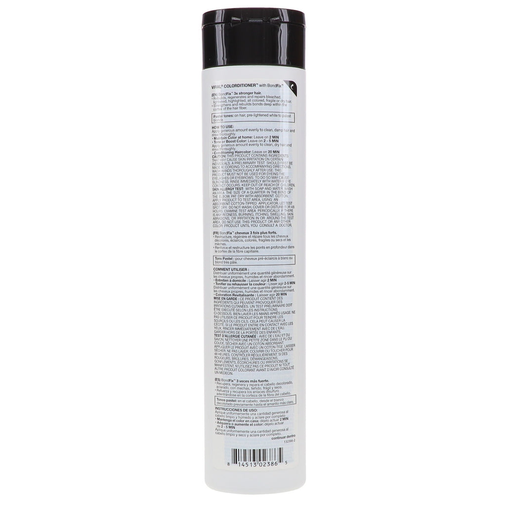 Lilac Color Conditioner for Faded Hair - 8.25 oz Viral Hybrid with BondFix