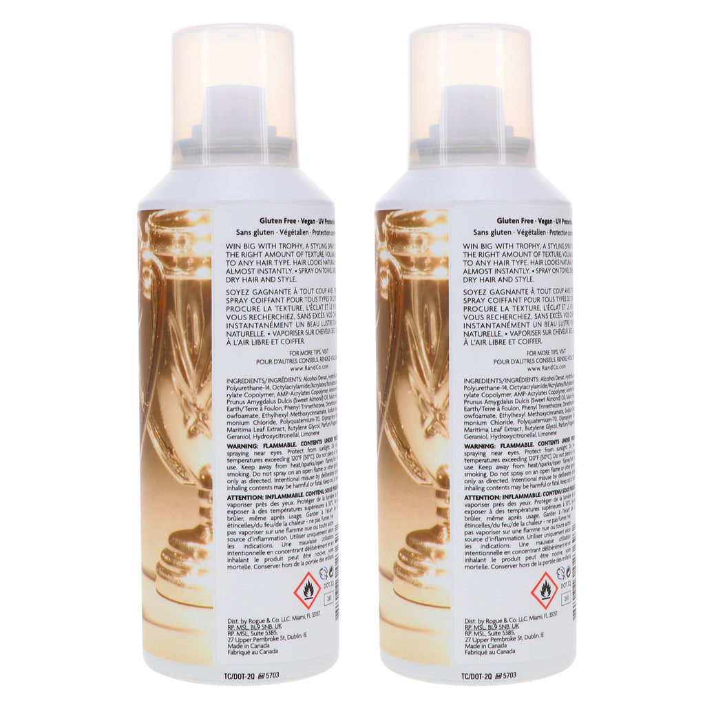 Hair Texturizing & Shine Spray - 6 oz 2-Pack for Volume & Flexible Hold