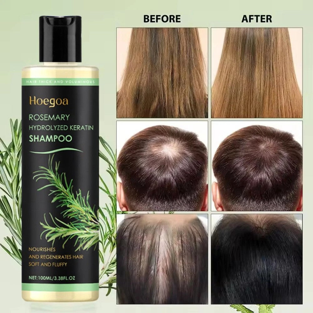 Organic Rosemary Hair Growth Shampoo for Thickening & Strengthening - 100ML