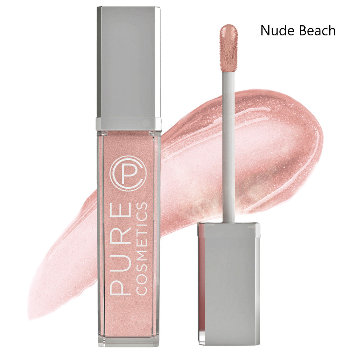Light Up Lip Gloss with LED Applicator - Hydrating Shine & Mirror