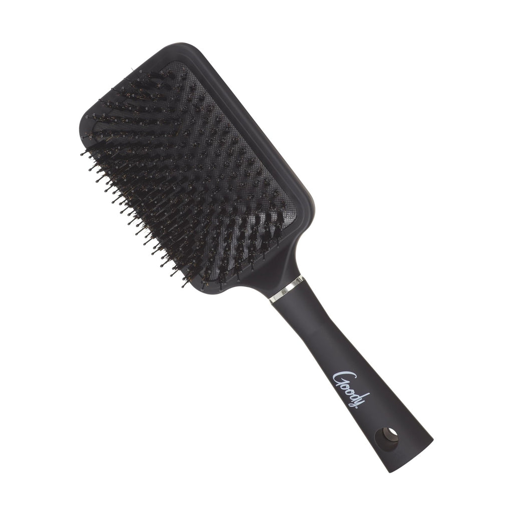 Detangling Paddle Hair Brush for Thick & Tangle-Free Hair - Black