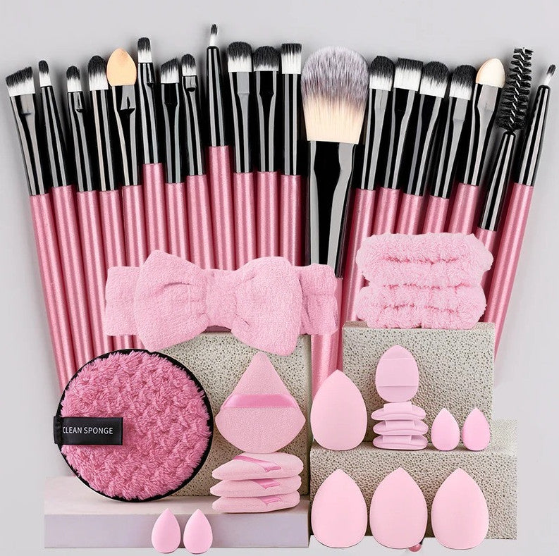 20-Piece Makeup Brush Set for Eyeshadow, Foundation, Powder & Blending