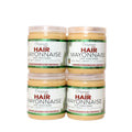 Organic Hair Mayonnaise 15 oz Pack of 4 - Moisturizes & Strengthens Damaged Hair