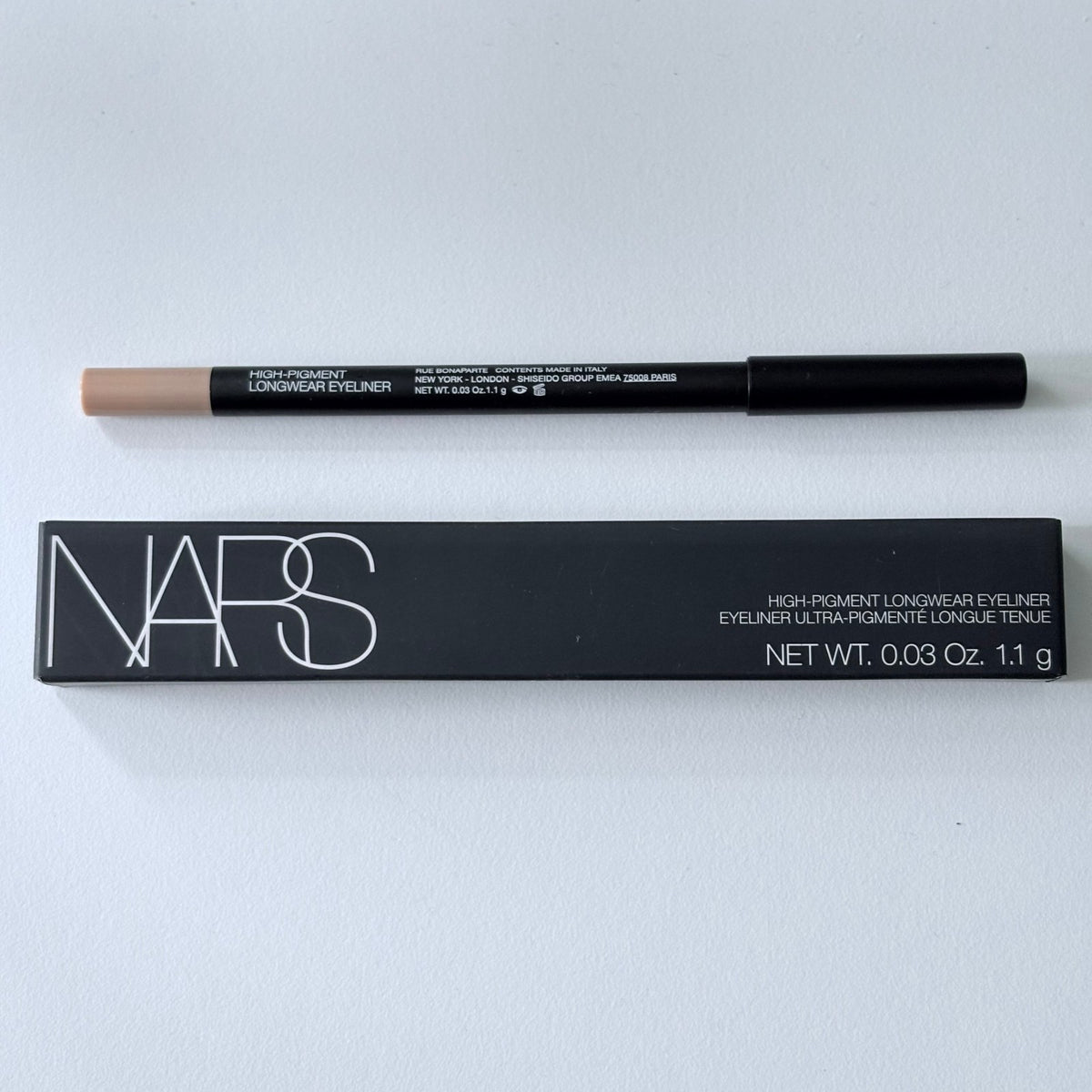 Longwear Eyeliner Pencil - High-Pigment, Water-Resistant, 0.03 oz