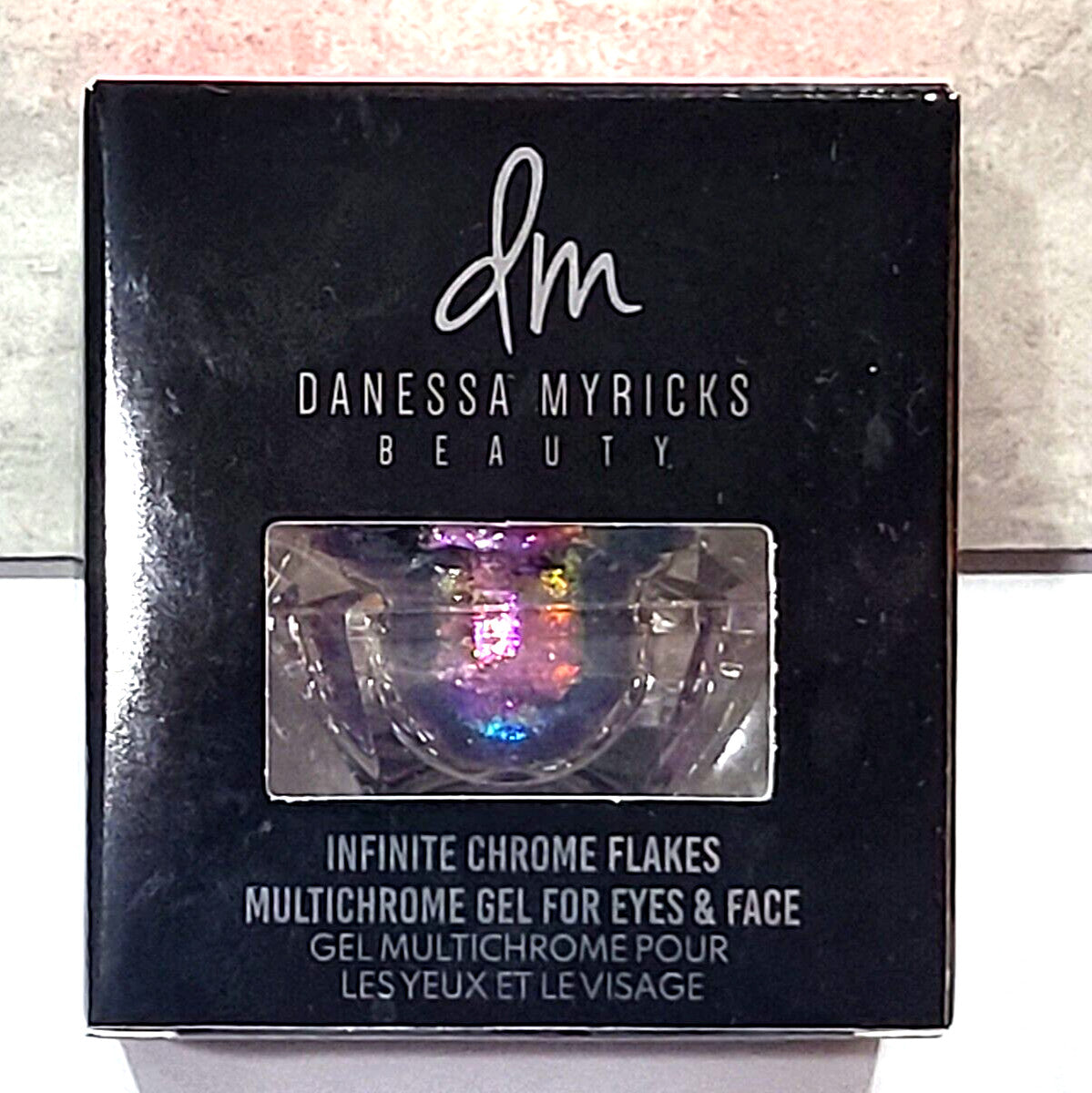 Danessa Myricks Chrome Flakes Gel for Eyes and Face - Shooting Star