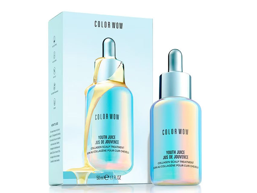 Collagen Scalp Treatment Serum for Thinning Hair - Youthful, Thick, Resilient Hair