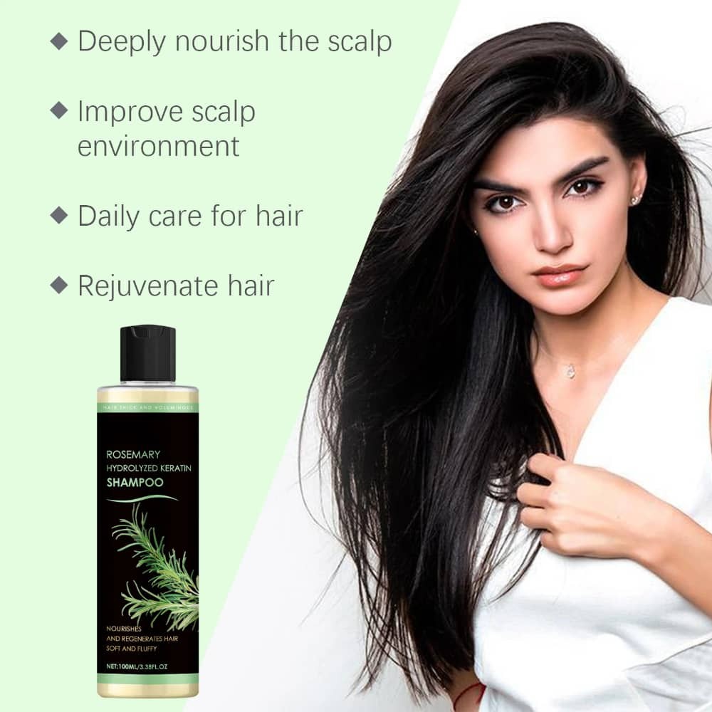 Deep Cleansing Rosemary Shampoo for Hair Loss & Strengthening - 1 or 2 Pieces