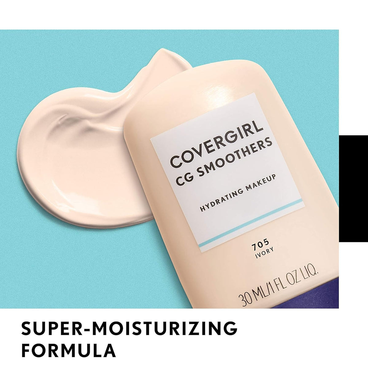 CoverGirl Smoothers Foundation - Moisturizing Long-Lasting Face Makeup
