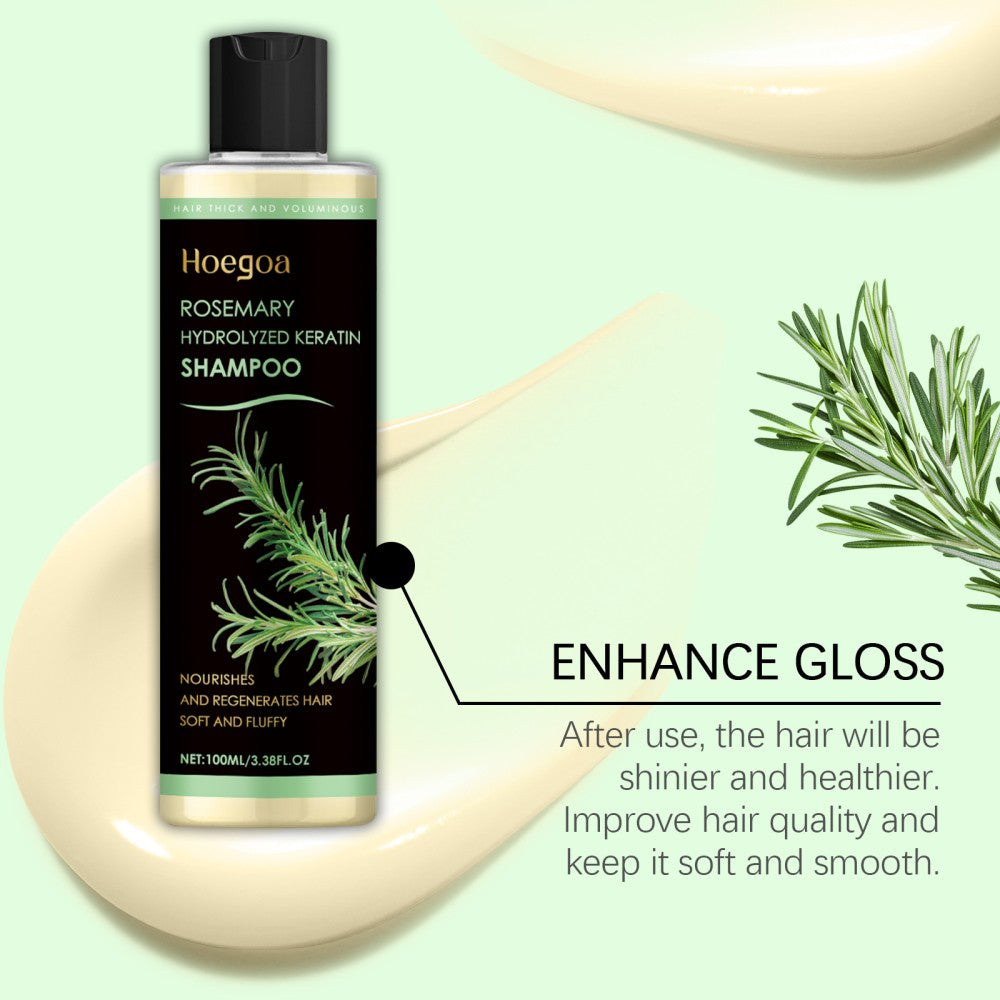 Organic Rosemary Hair Growth Shampoo for Thickening & Strengthening - 100ML