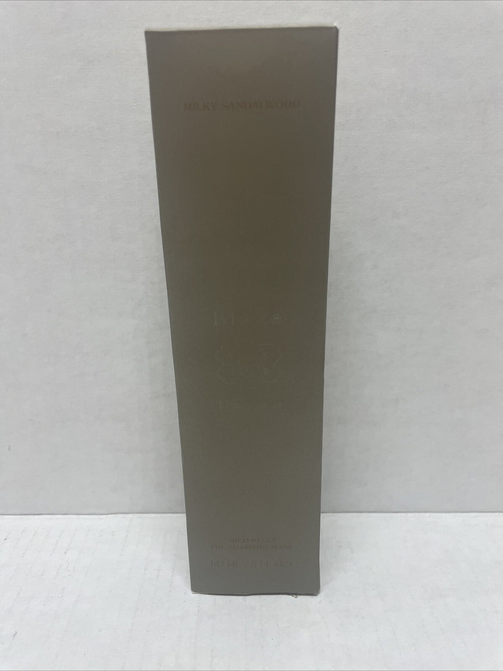 Milky Sandalwood Pre-Shampoo Hair Mask - Rich Blake Brown 5 fl oz