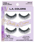 False Eyelashes Double the Drama 3D Faux Mink Lashes - Lightweight & Reusable