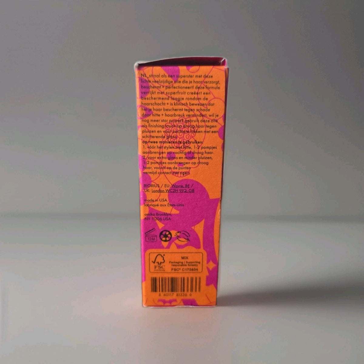 Lightweight Hair Styling Oil - Amika Superfruit Star 1.7 oz