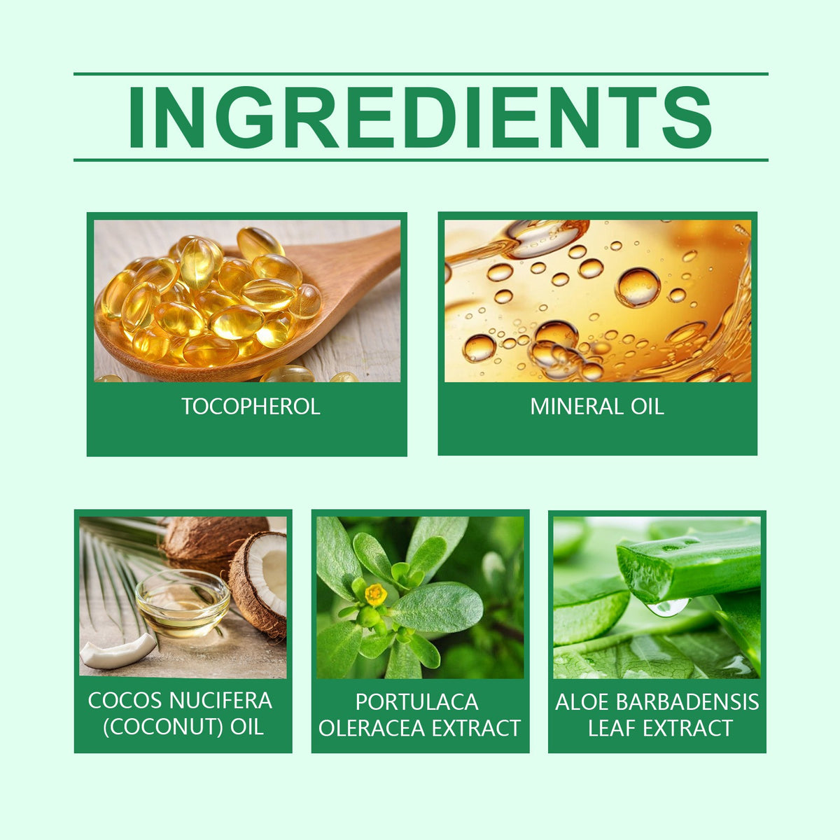 Herbal Hair Oil with Coconut & Vitamin E for Dry Damaged Hair - Nourishing Scalp Treatment