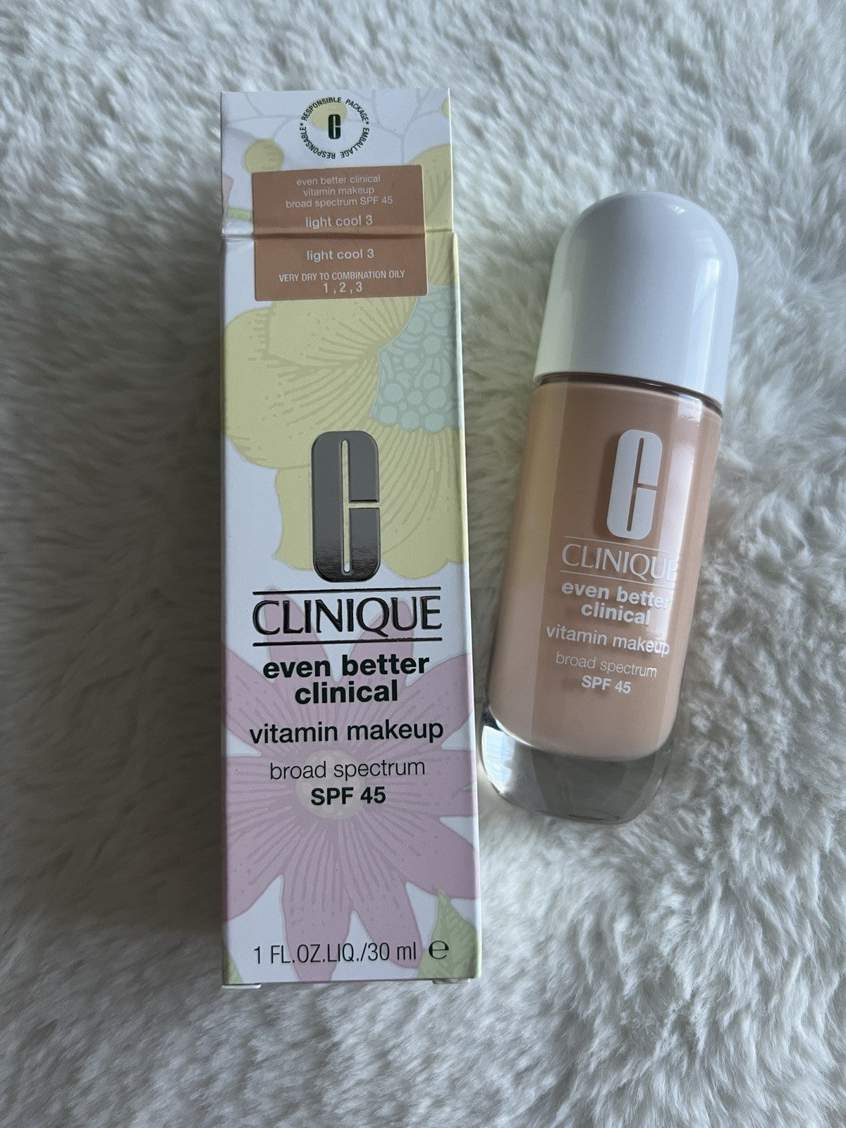 Clinique Even Better Clinical Vitamin Makeup SPF 45 Light Cool 3