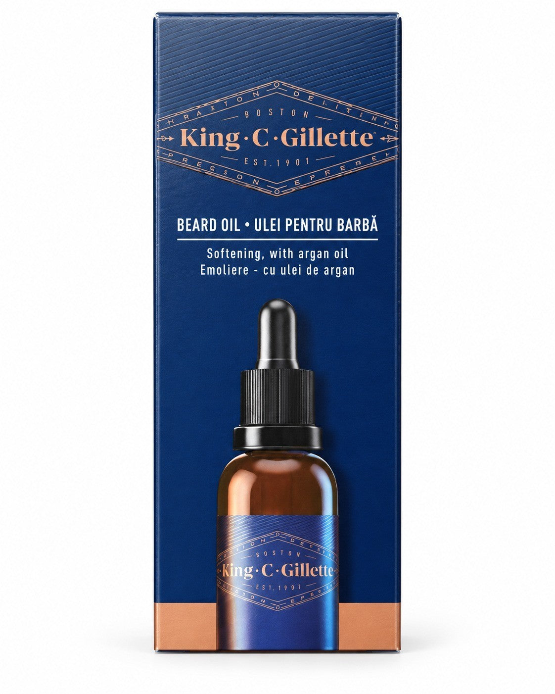 Beard Oil with Argan Oil - Nourishing 6-Pack for Softened Beards
