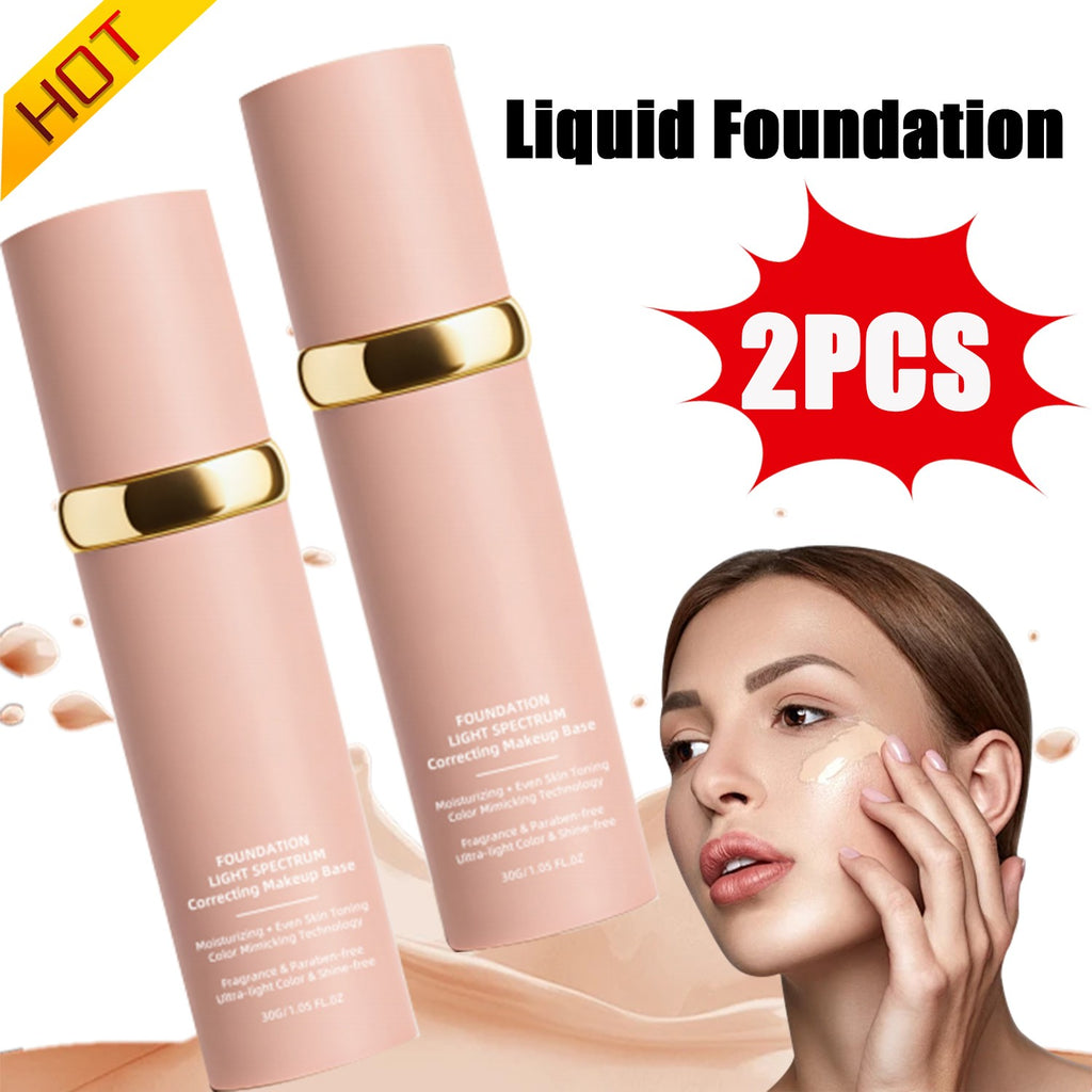 4-in-1 Light Spectrum Foundation SPF 50 - Lightweight, Long-Lasting Makeup