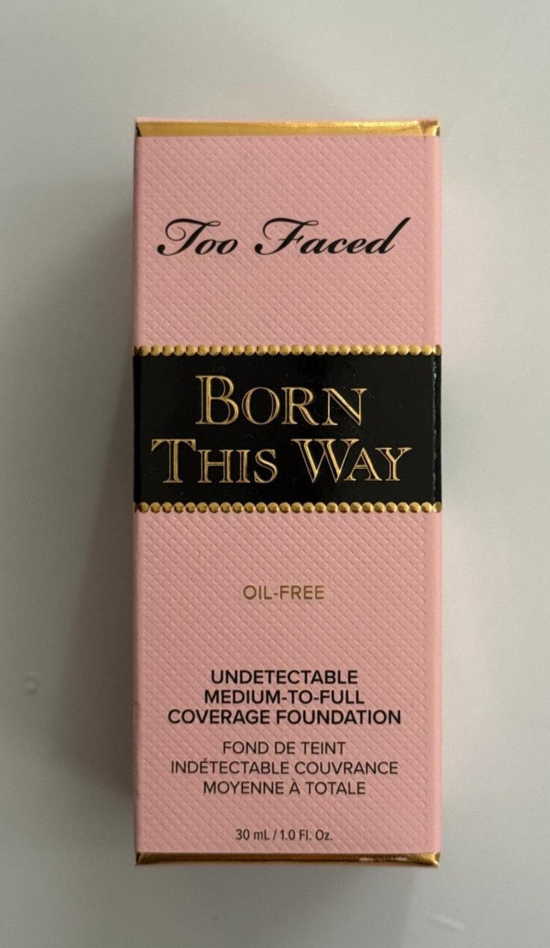 Too Faced Born This Way Foundation Nude - Medium to Full Coverage, Oil-Free