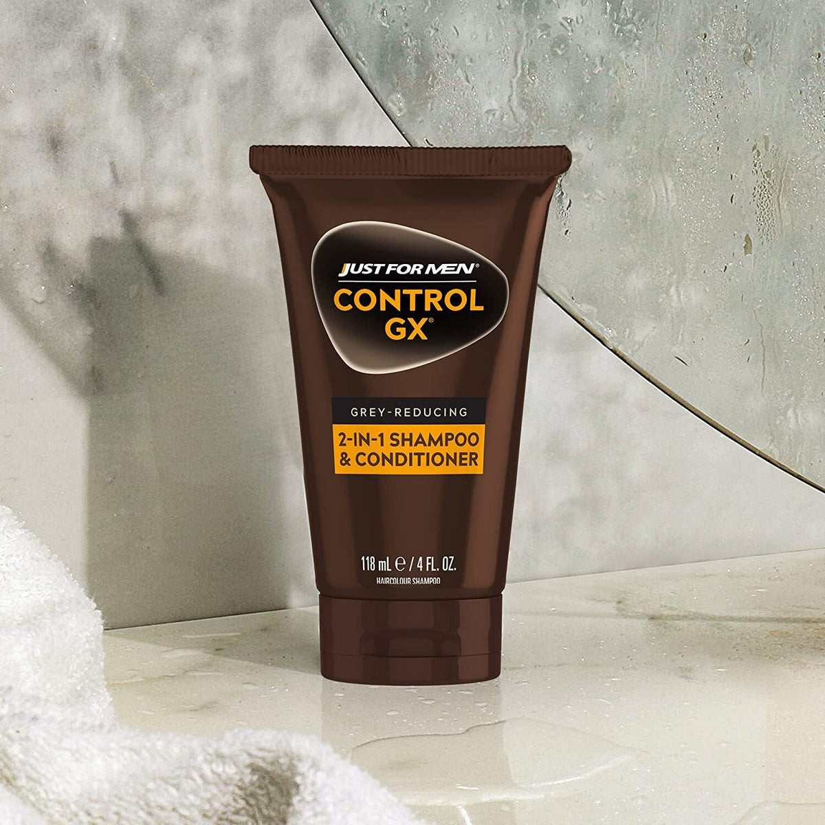 Just For Men CONTROL GX Grey Hair Reduction Shampoo & Conditioner 3 Pack 4oz