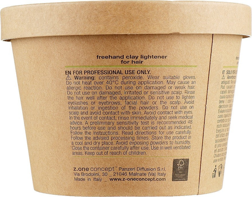 Professional Clay Balayage Hair Lightener for Freehand Highlighting - 14.11 oz