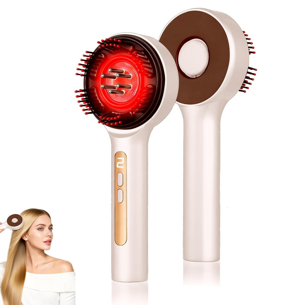 3-in-1 Cordless Scalp Massager & Hair Oil Applicator Waterproof Brush