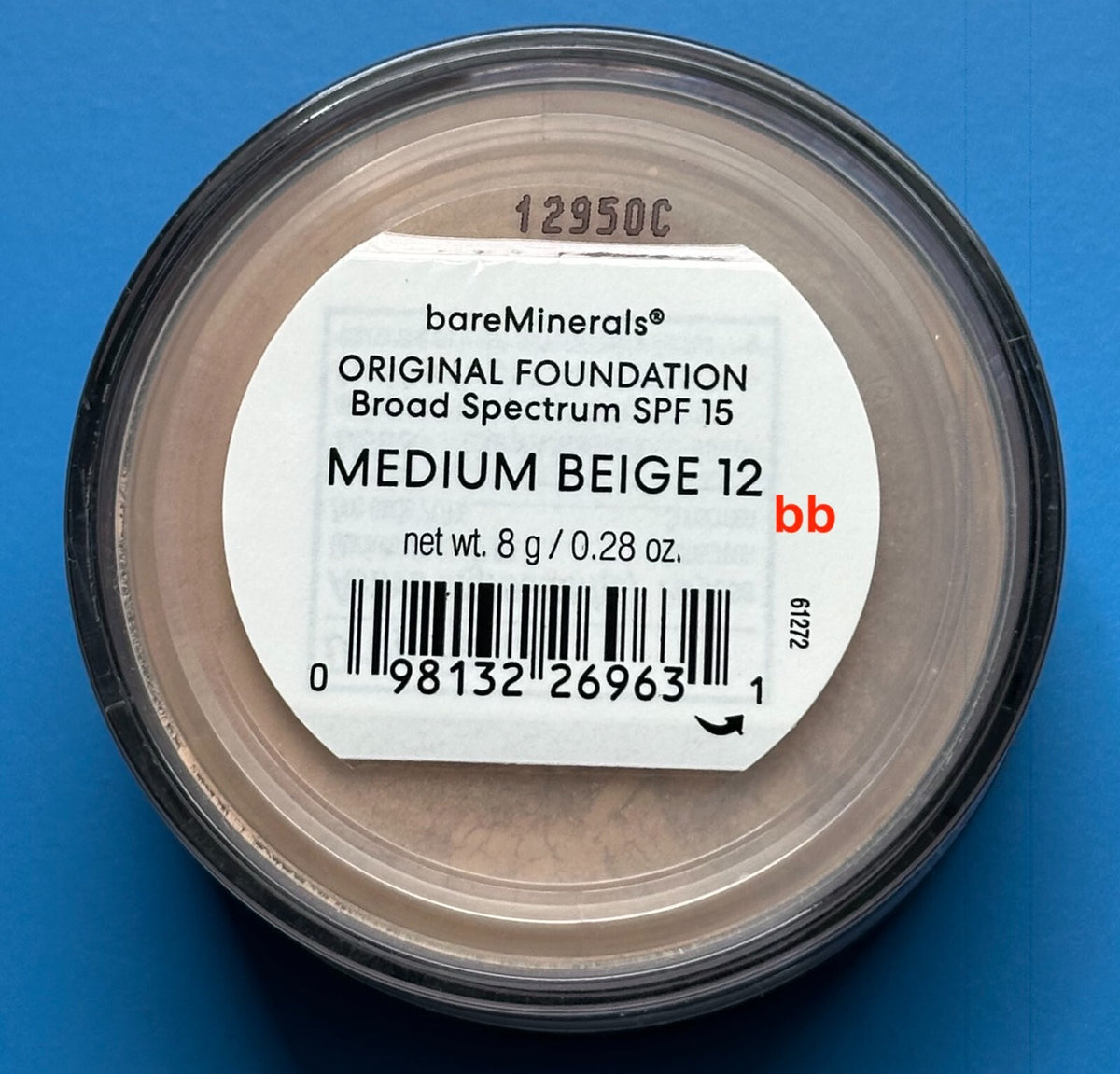 BareMinerals Original SPF 15 Foundation Loose Powder Medium Beige 0.28 oz