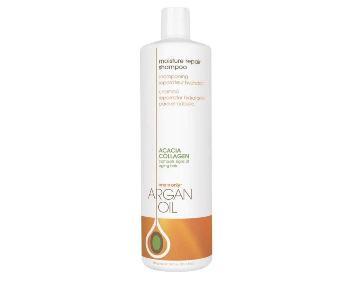 Moisture Repair Shampoo with Argan Oil & Collagen - Hydrating 33.8 oz