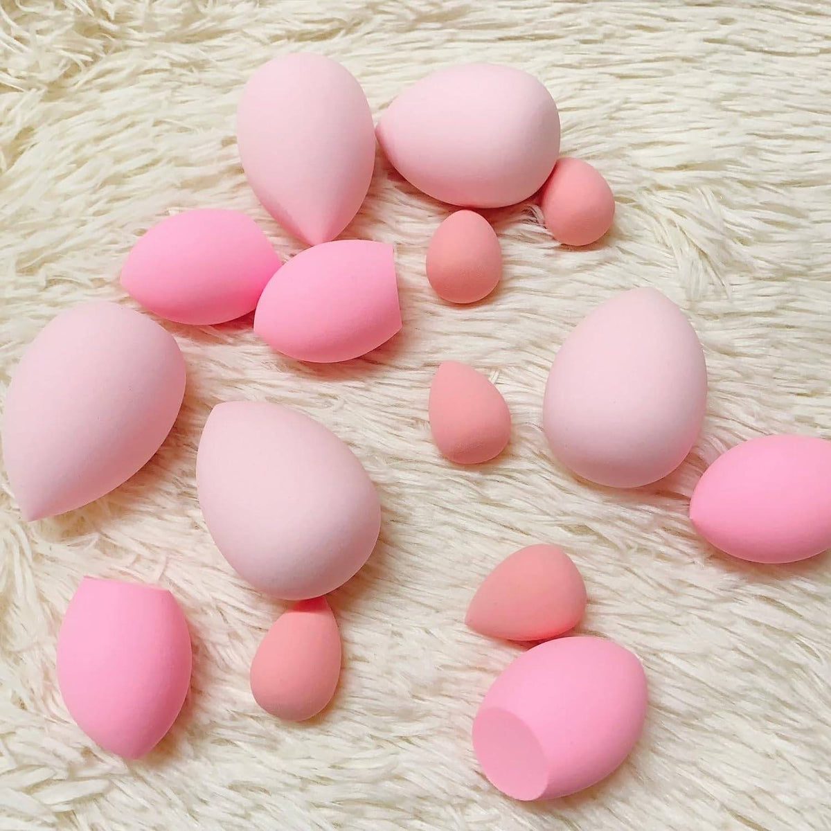 15 Pack Makeup Sponges Set for Liquid, Cream & Powder Foundation