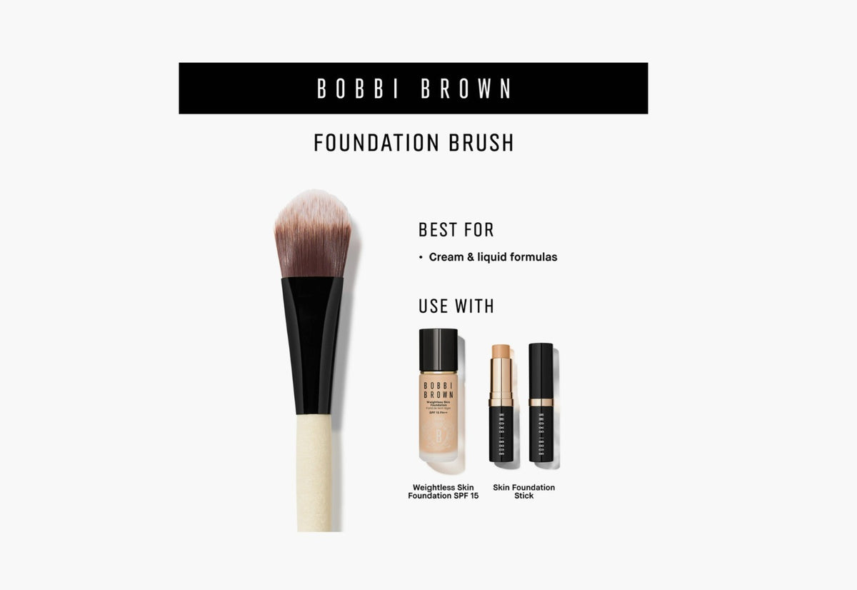 Foundation Brush by Bobbi Brown – Full-Size, New & Sealed