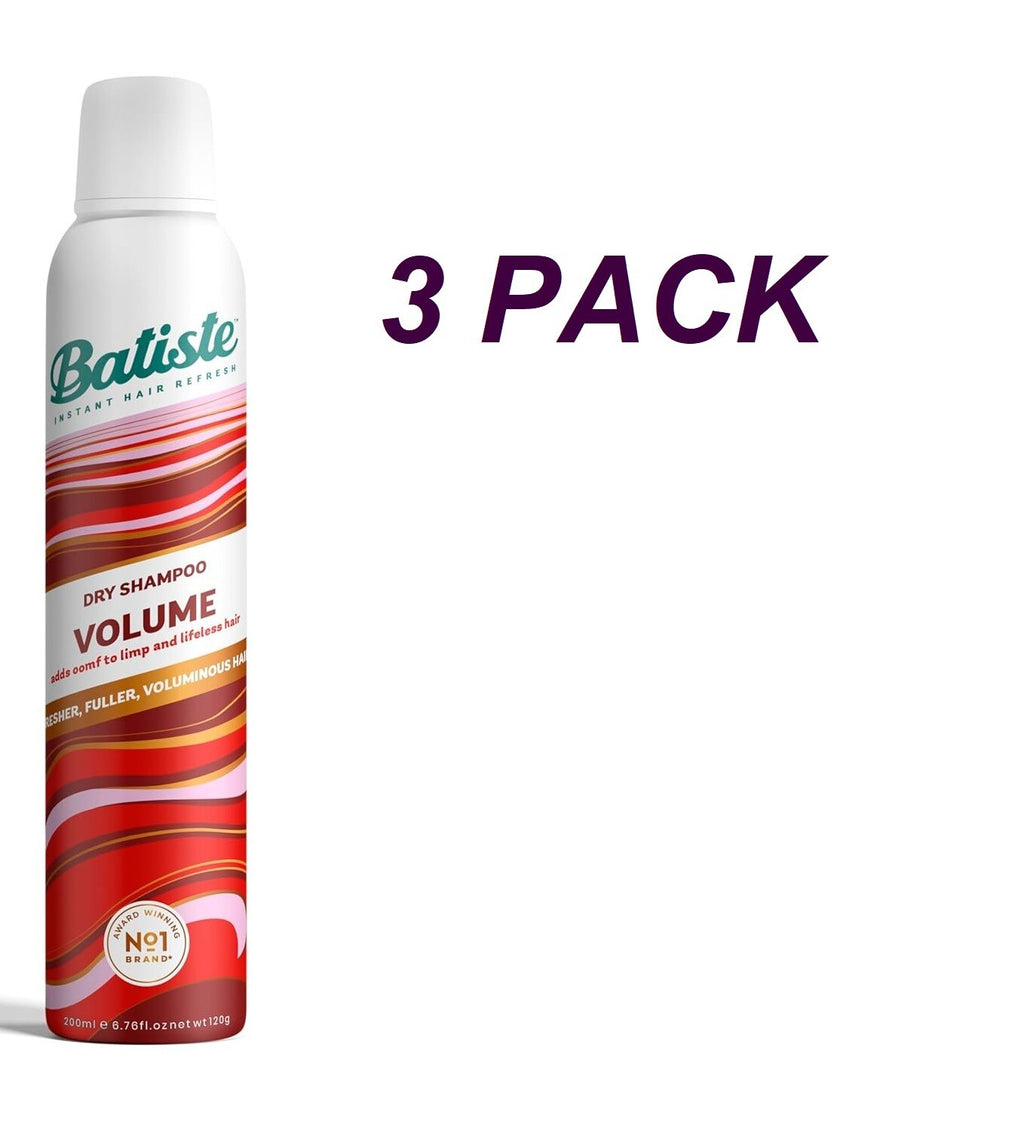 Volumizing Dry Shampoo 4.23 OZ - 3 Pack for Refreshing Hair, Absorbs Oil & Adds Volume