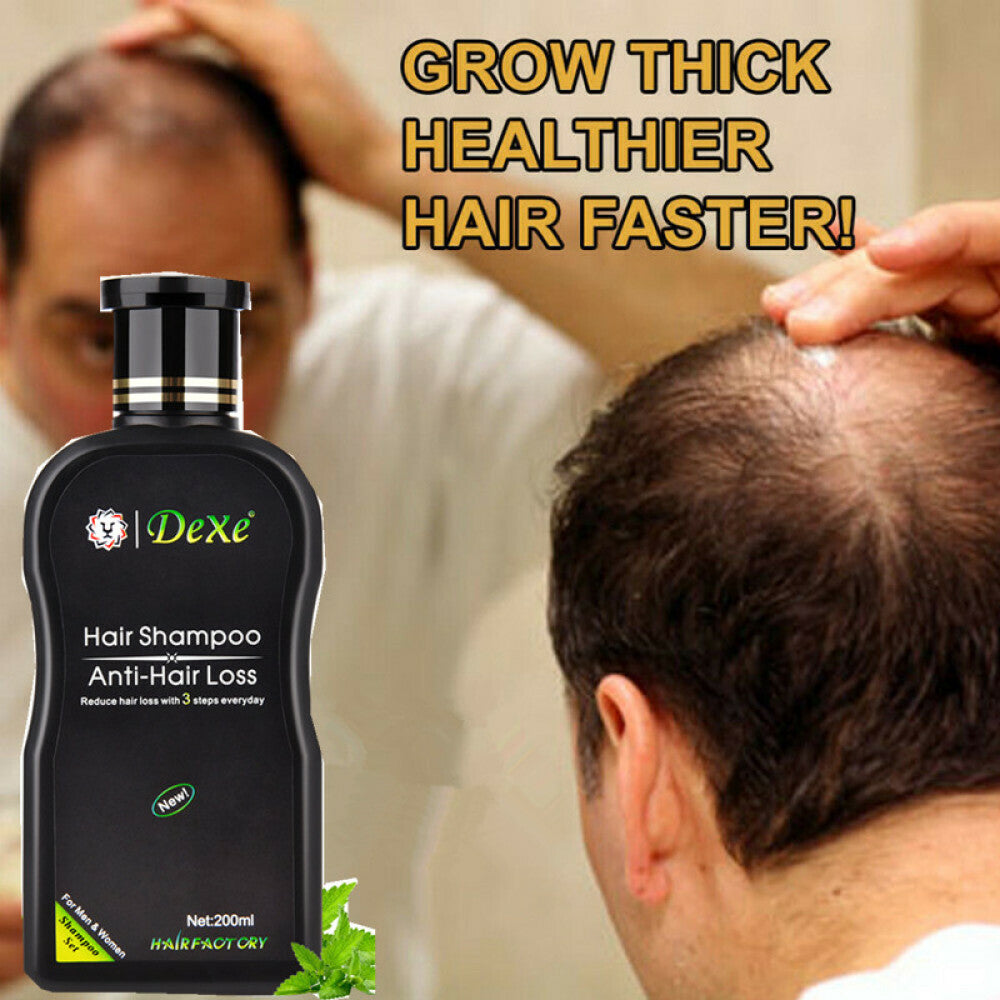 Anti-Hair Loss Shampoo for Men & Women - Herbal Hair Regrowth 200ml