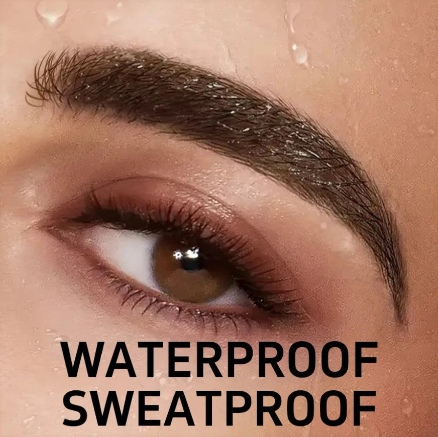Waterproof Eyebrow Pencil Long Lasting Microblade Effect with Angled Brush