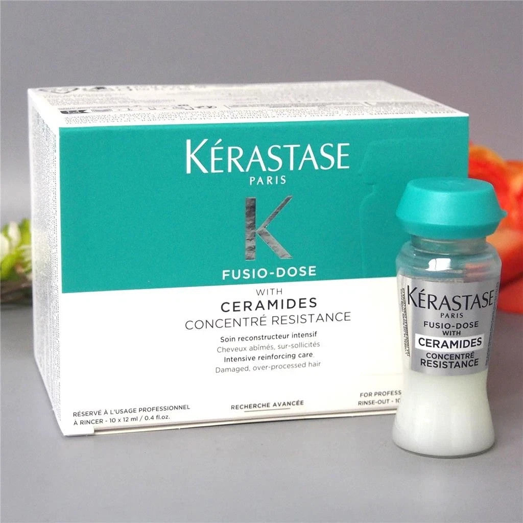 Kerastase Fusio Dose Resistance Concentrate with Ceramides - Hair Treatment Vials