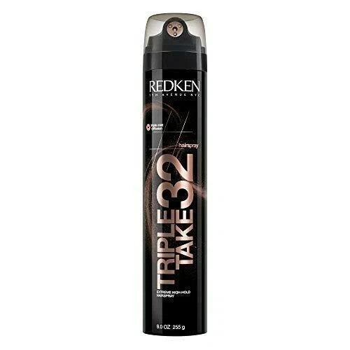 Redken Triple Take 32 Extreme Hold Hair Spray - 9 oz, Strong Hold Styling