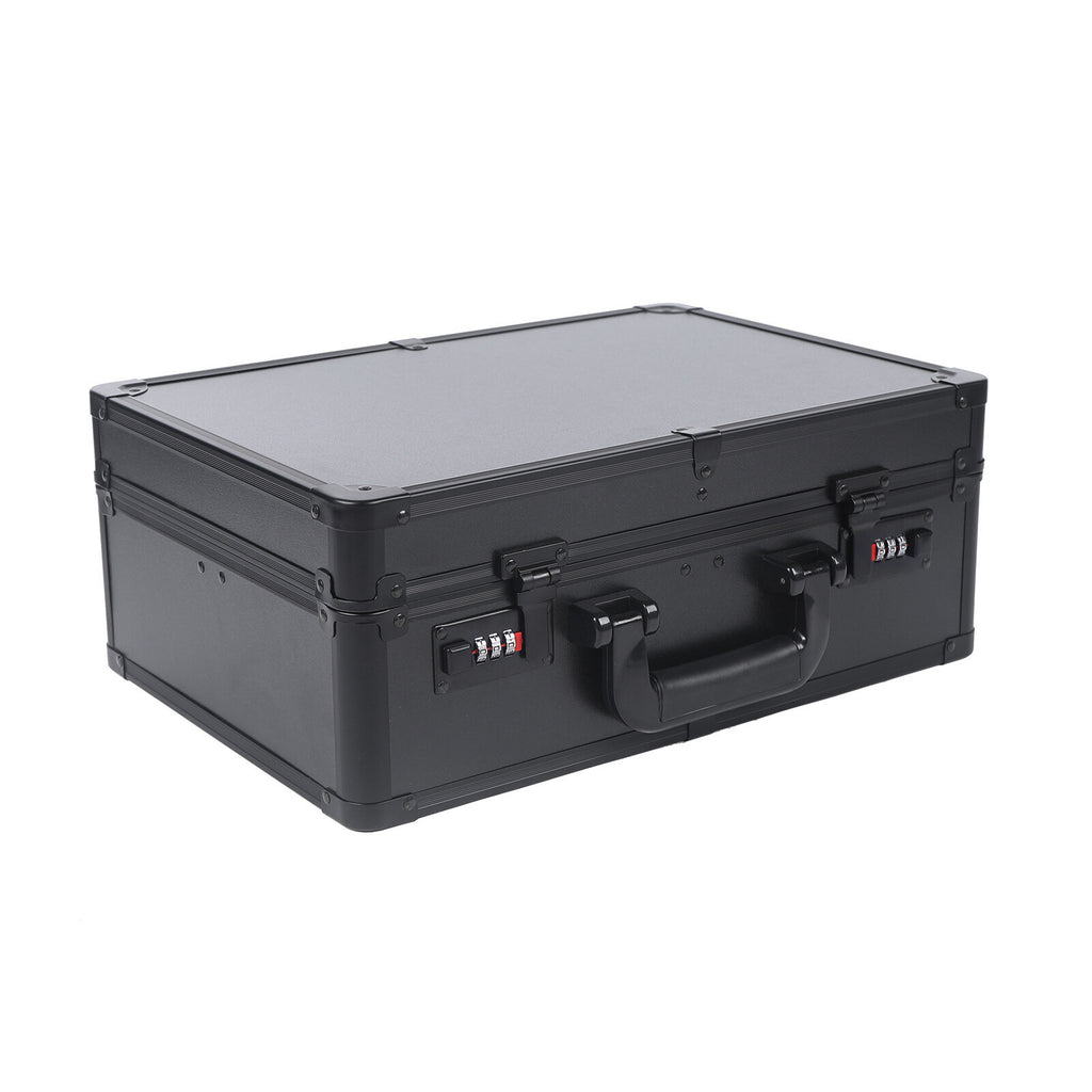 Portable Barber Tool Storage Case for Clippers, Scissors & Styling Accessories