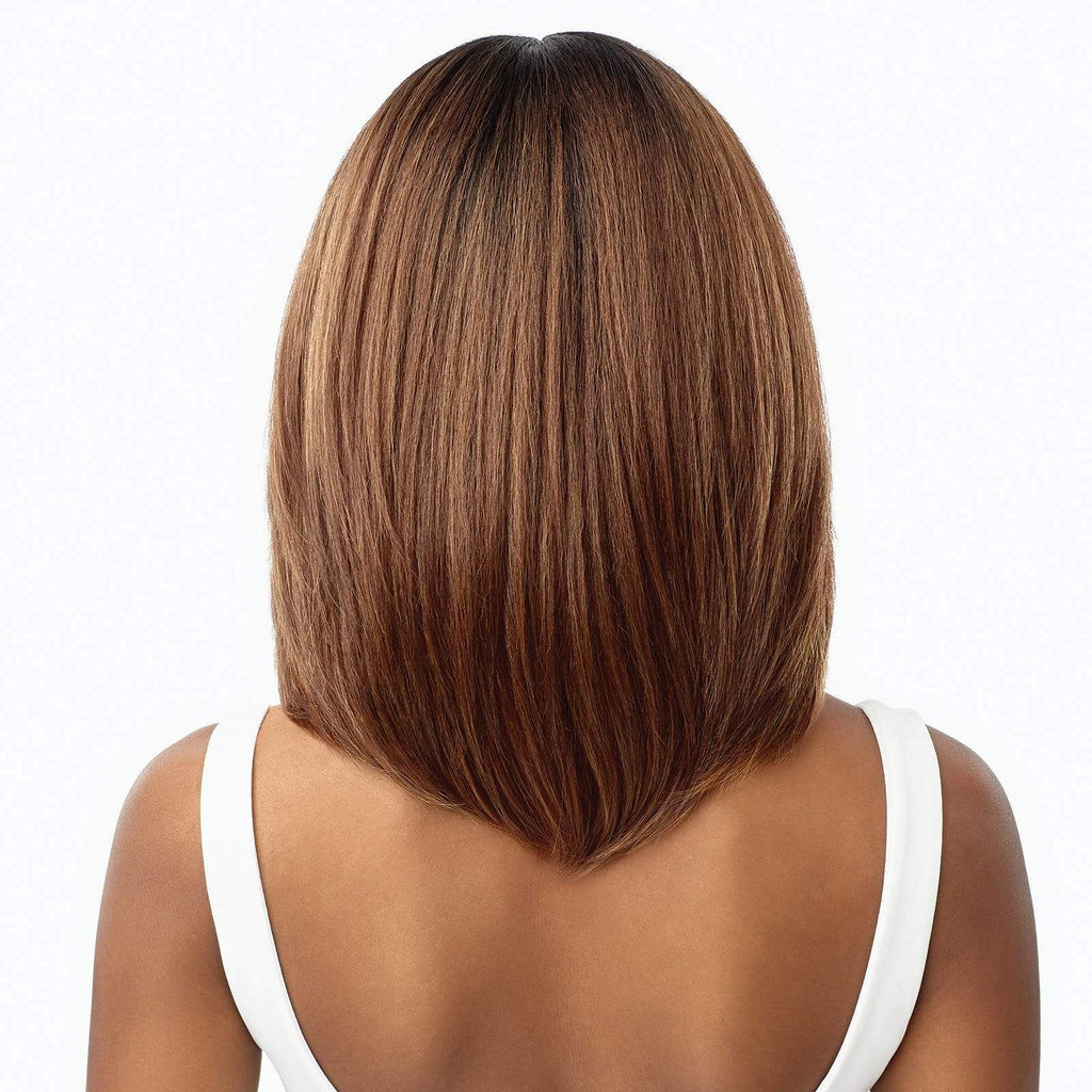 Synthetic HD Lace Front Wig - Pre-Plucked, Heat-Resistant Fiber, Multiple Colors