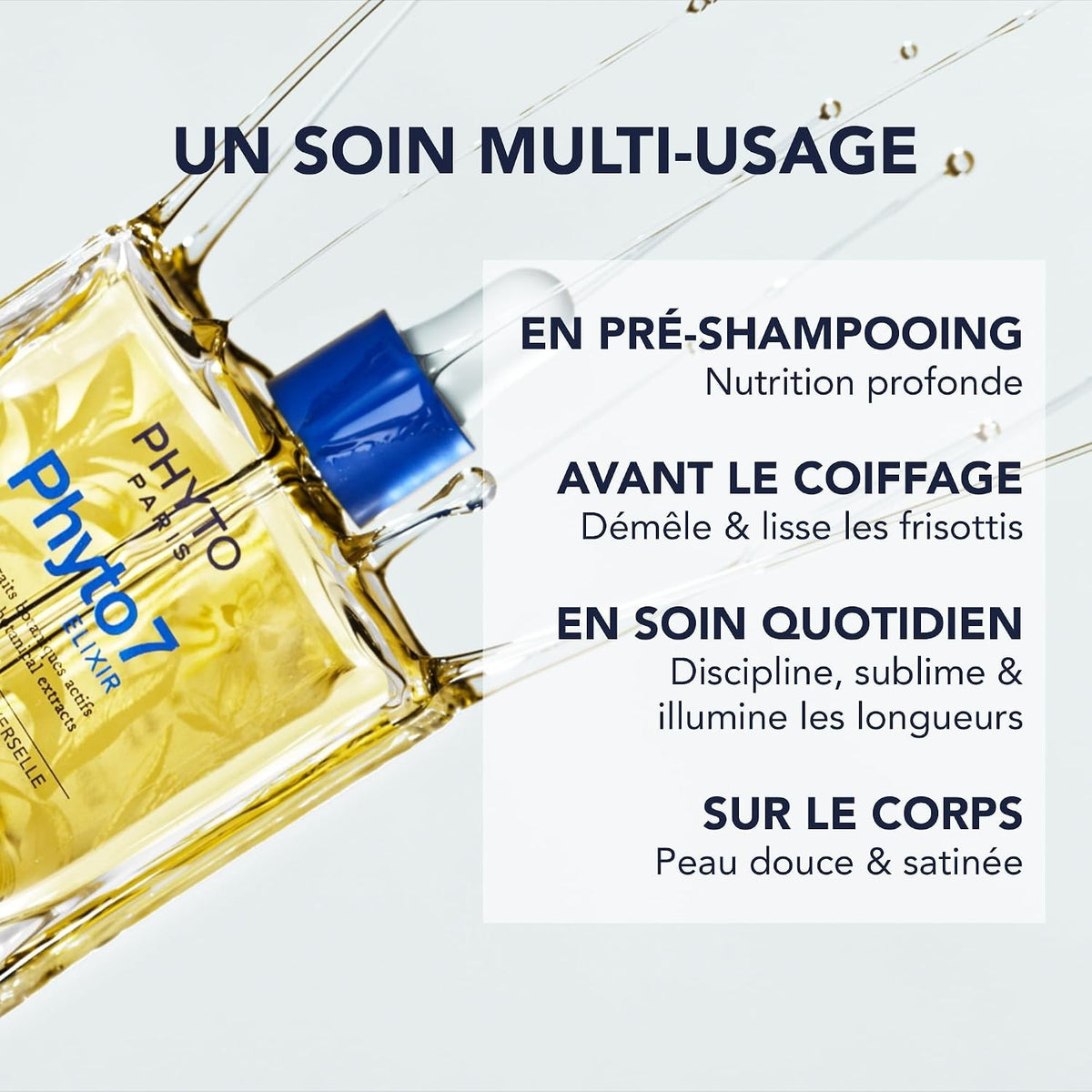 Disciplining Hair Oil for Thick Damaged Dry Hair - Nourishing Botanical Formula, 100ml