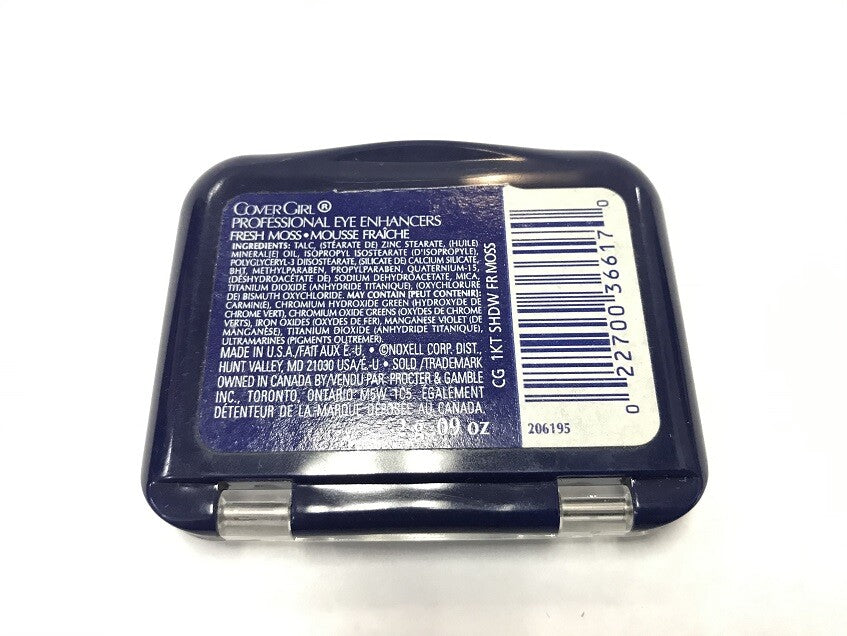 Cover Girl Eye Enhancers Eyeshadow - Fresh Moss - 2g, No Applicator