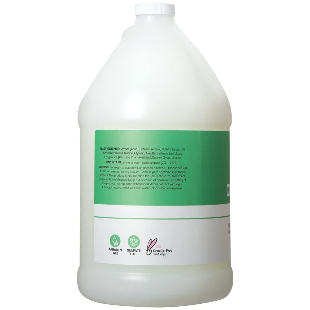 Moisturizing Hair Conditioner for Dry Hair 1 Gallon - Aloe Vera, Vegan & Cruelty-Free