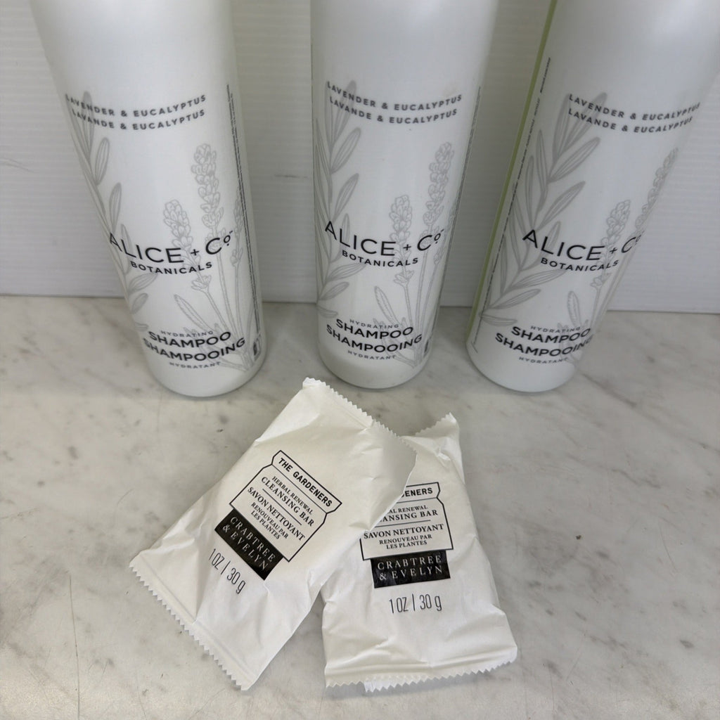 Hydrating Lavender & Eucalyptus Shampoo Set - 3 Bottles, Free Shipping